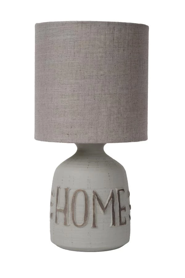 Lucide COSBY - Table lamp - Ø 16,5 cm - 1xE14 - Grey - off
